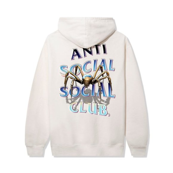 Anti Social Social Club Crawl To Me Bone Hoodie ASSC DS